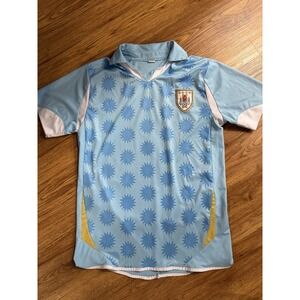 Uruguay Home 2010 World Cup‎ Retro Jersey. Size Large
